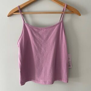 Wild Fable Cropped Mauve Tank